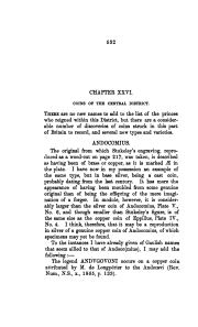 J. Evans, The Coins of the Ancient Britons, Supplement (London 1890), pp. 532–533: a cast base-silver copy of the Stukeley coin, 'a reproduction in silver of a genuine copper coin of Andocomius, of which specimens may yet be found'; public domain, archive.org coinsancientbri00evangoog, p. 532