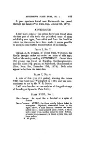 Evans 1890, plate XVIII, fig. 1, pp. 489–491, p. 489