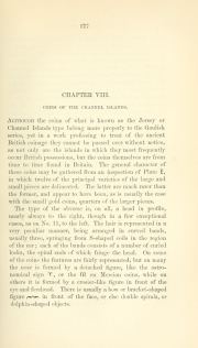 J. Evans, The Coins of the Ancient Britons (London 1864), chapter VIII 'Coins of the Channel Islands', pp. 127-129, pl. I (the lettered plate of Channel Islands billon coins), p. 127