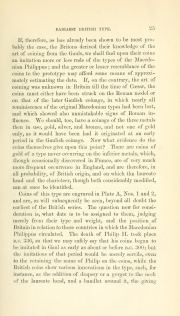 J. Evans, The Coins of the Ancient Britons (London, 1864), pp. 25 and 29–30 (the Philippus prototype and its cruciform derivatives); public domain, scan archive.org coinsofancientbr00evan, p. 25
