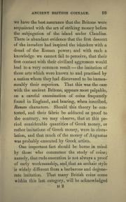 J. Y. Akerman, An Introduction to the Study of Ancient and Modern Coins (London 1848), § 7 'Ancient British Coinage', pp. 98-106 (woodcuts); public domain, scan archive.org introductiontost00akeruoft, p. 99