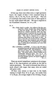 Evans, Num. Chron. N.S. i (1861), plate I, fig. 5, pp. 5–6, p. 5