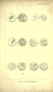 Evans, Num. Chron. xviii (1855), plate p. 155, fig. 4, p. 157, Plate p. 155