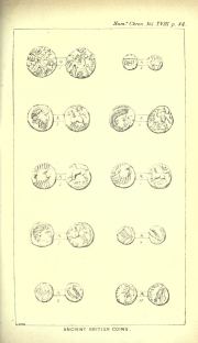 Evans, Num. Chron. xviii (1855), plate p. 44, fig. 1, pp. 45-47, Plate p. 44