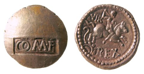 PAS 799916, both faces (photograph)